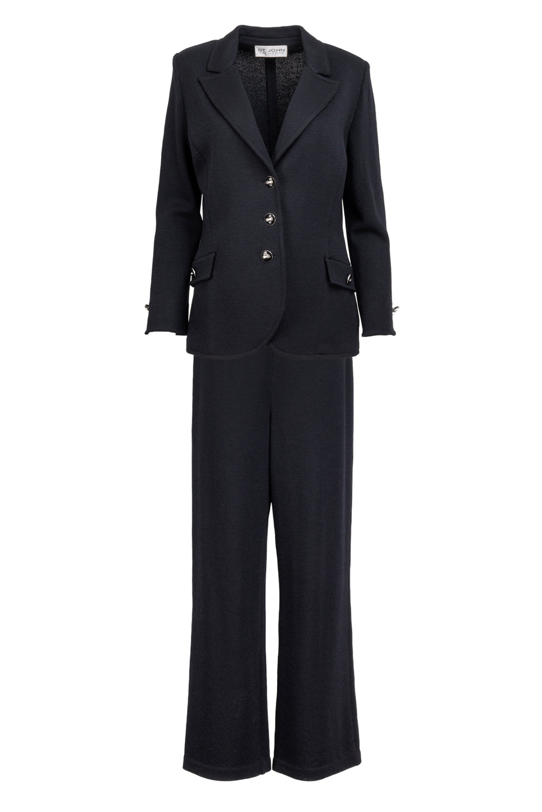 St John Collection Size M Vintage Wool Knit Suit