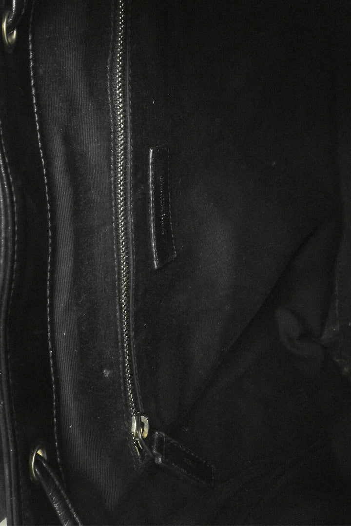 Saint Laurent Quilted Leather Backpack