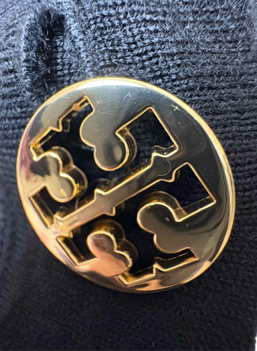 Tory Burch Size L Simone Wool Cardigan