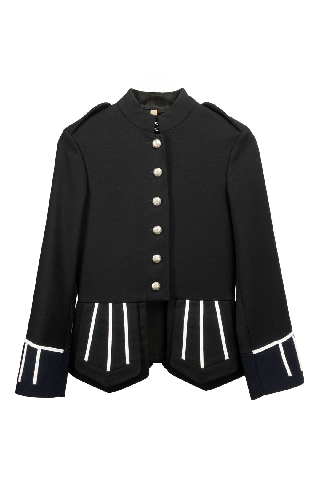 Burberry Size 2 Ridgeton Wool Military Jacket