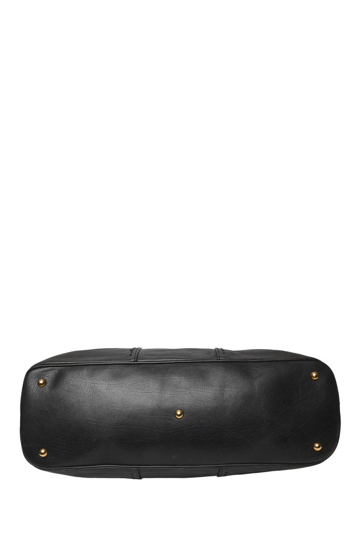Saint Laurent Leather Muse Tote