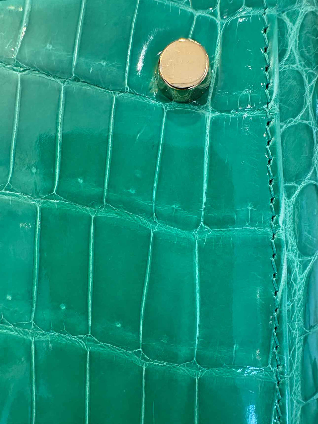 Kwanpen The Raffles Classic Crocodile Purse