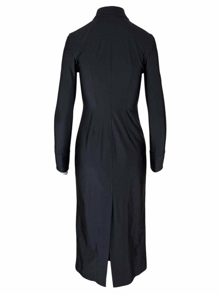 Alexander Wang Size 2 Satin Shirt Maxi Dress