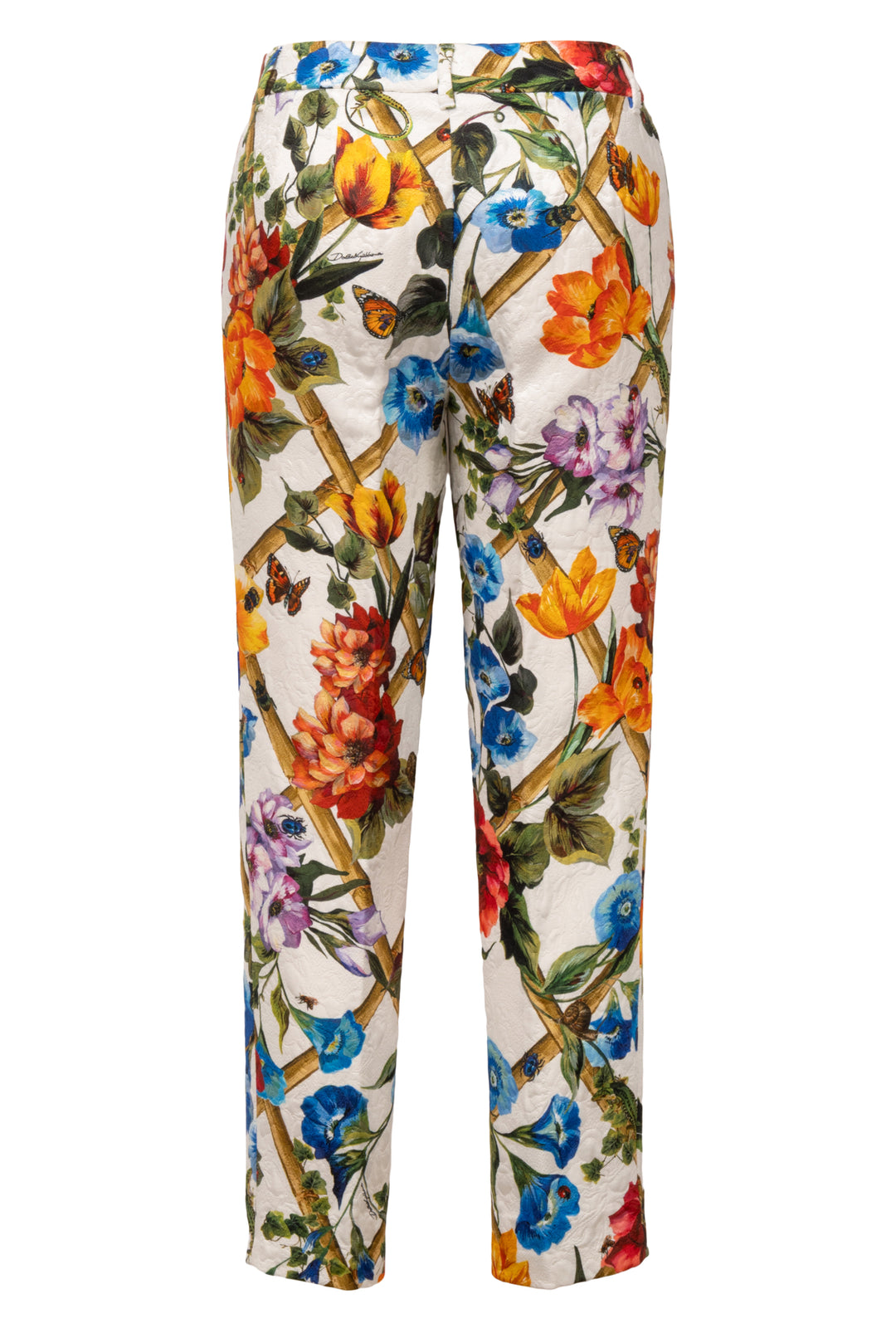 Dolce & Gabbana Size 42 Floral Pants