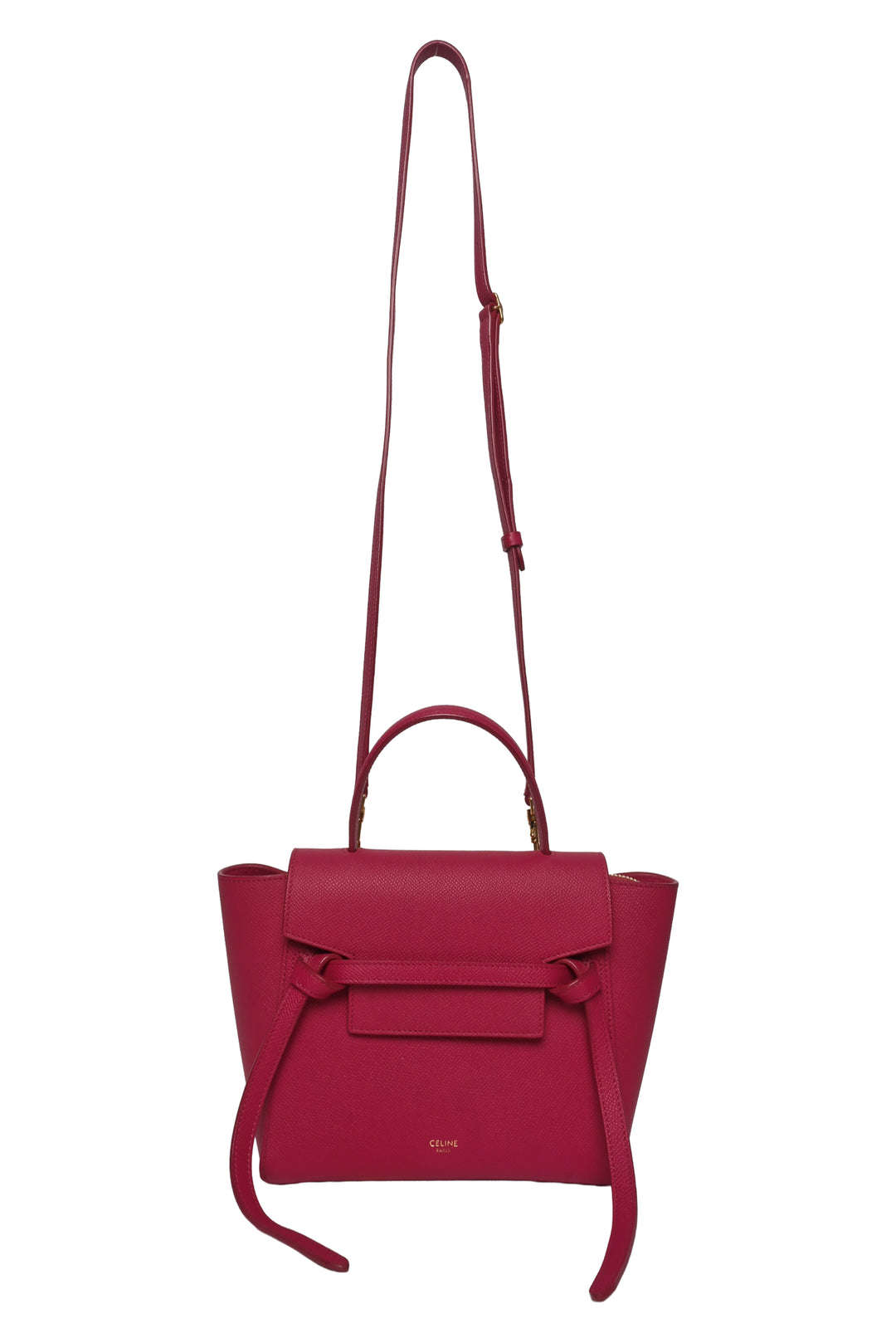 Celine 2019 Grained Calfskin Nano Belt Bag