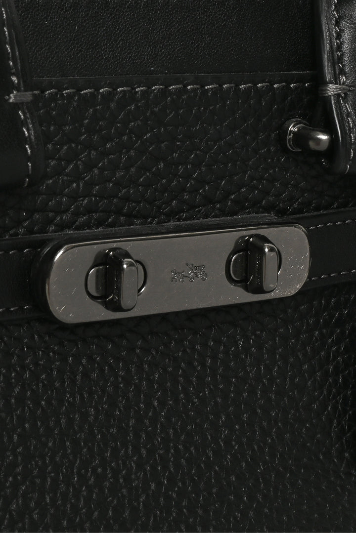 Coach Pebbled Leather Swagger 20 Purse