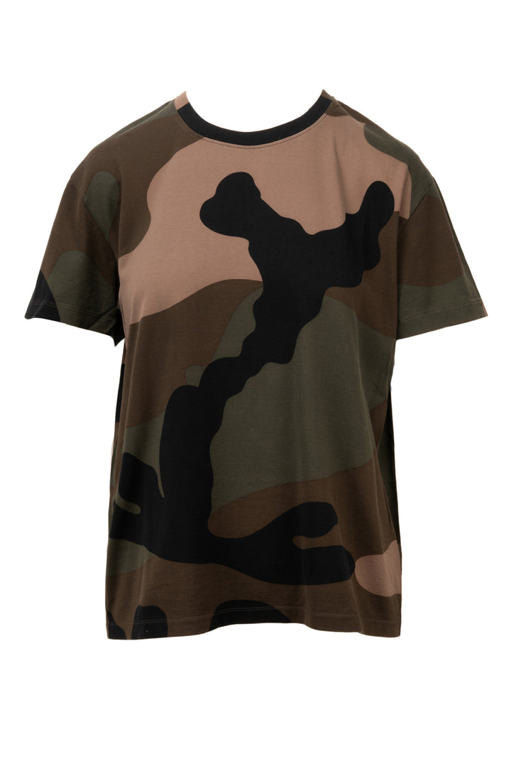Valentino Size S/M Camouflage T-Shirt
