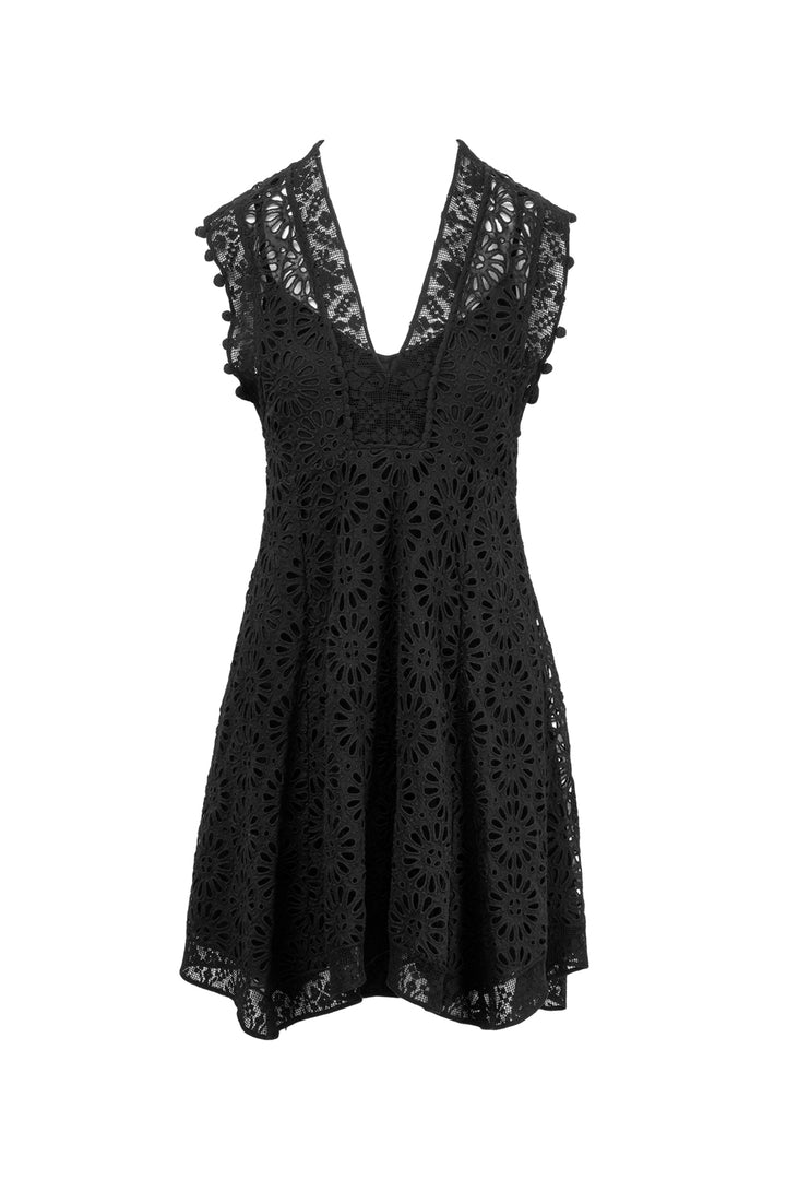 Isabel Marant Size 36 Eyelet Mini Dress