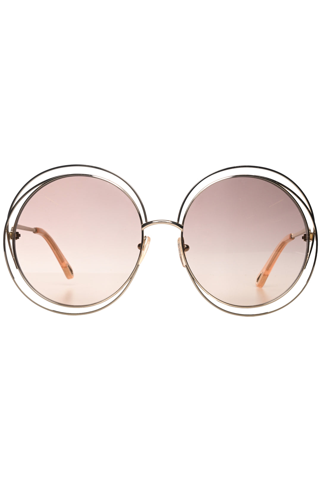 Chloe Carlina Round Sunglasses
