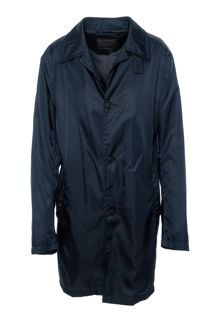 Prada Size 50 Men's Nylon Coat