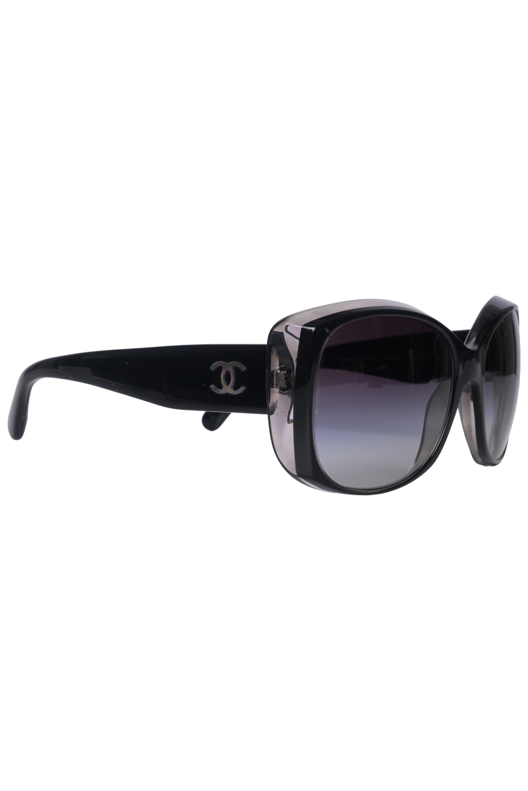 Chanel Mother of Pearl CC Logo Sunglasses