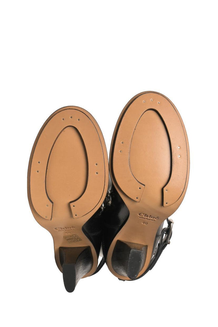 Chloe Size 40 Knee High Leather Boots