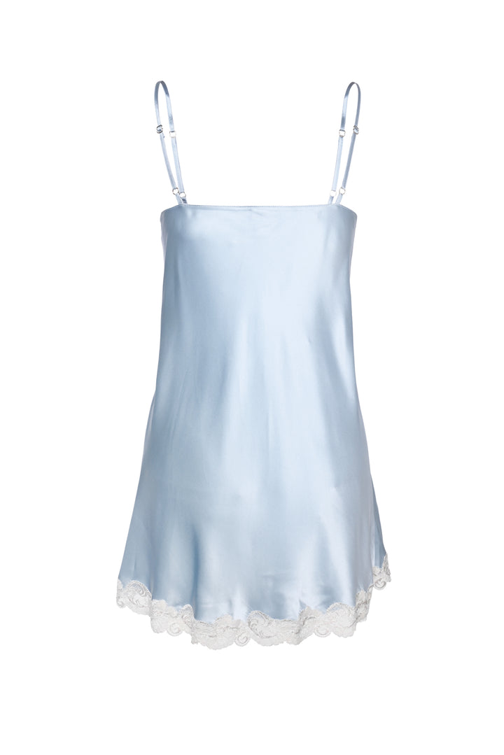 Christine Lace & Silk Slip Dress