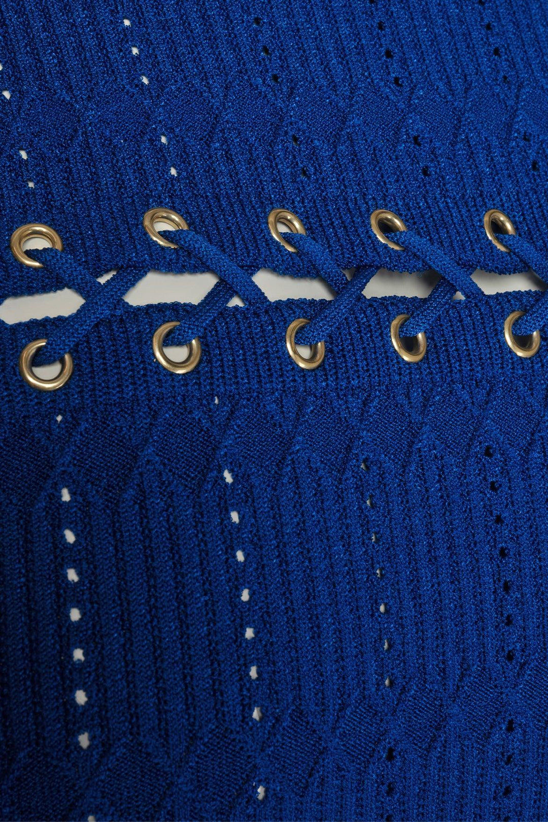 Balmain Size 38 Long Sleeve Knit Dress