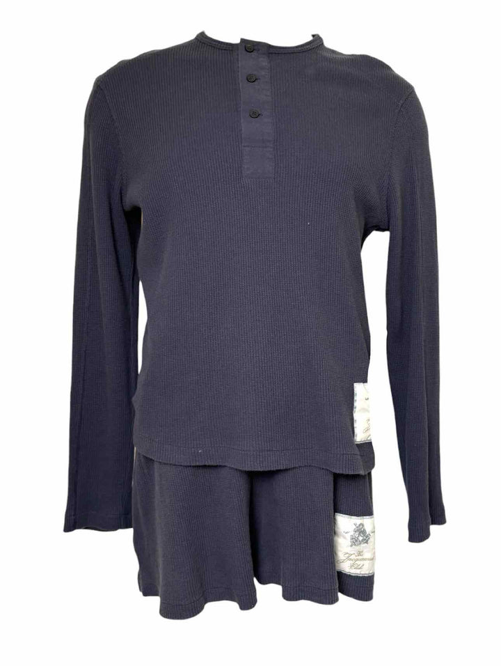 Jacquemus Size M Men's Waffle Henley/Shorts Suit