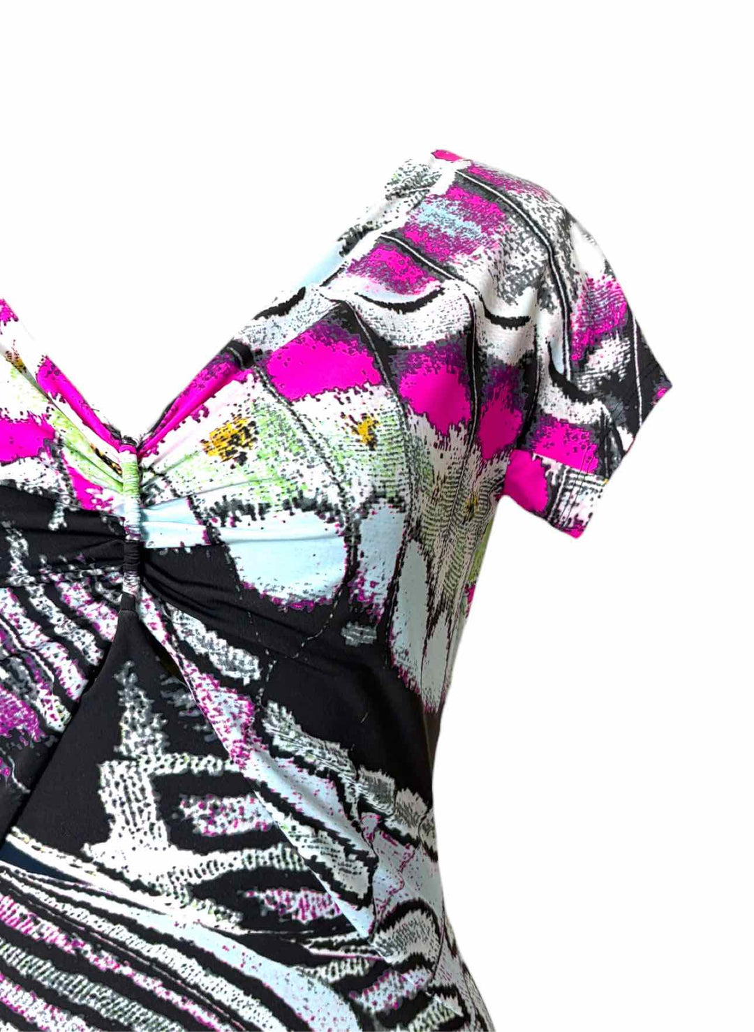 Roberto Cavalli Size 44 Butterfly Pattern Dress