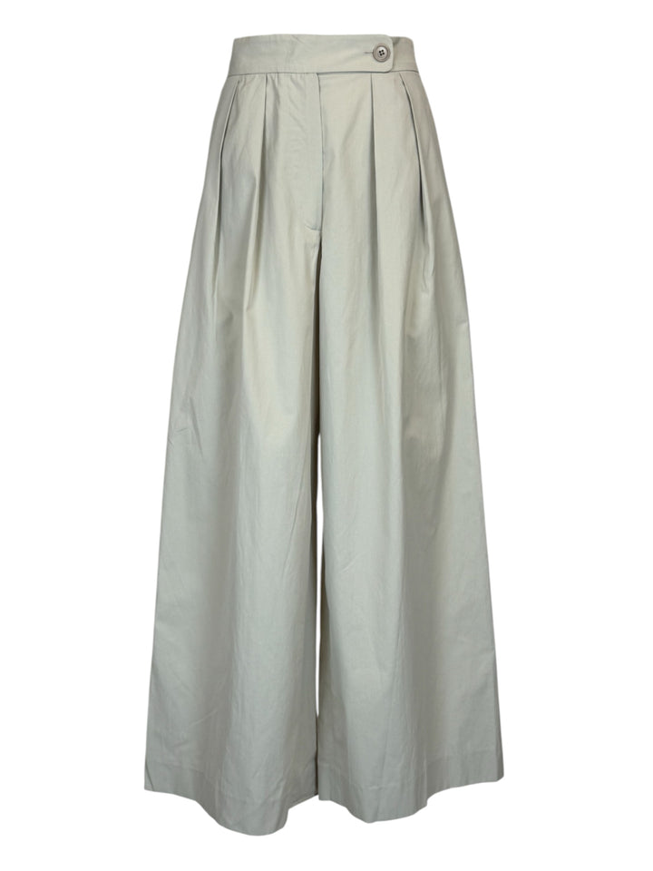 Dries Van Noten Size 36 Wide Leg Pleated Pants