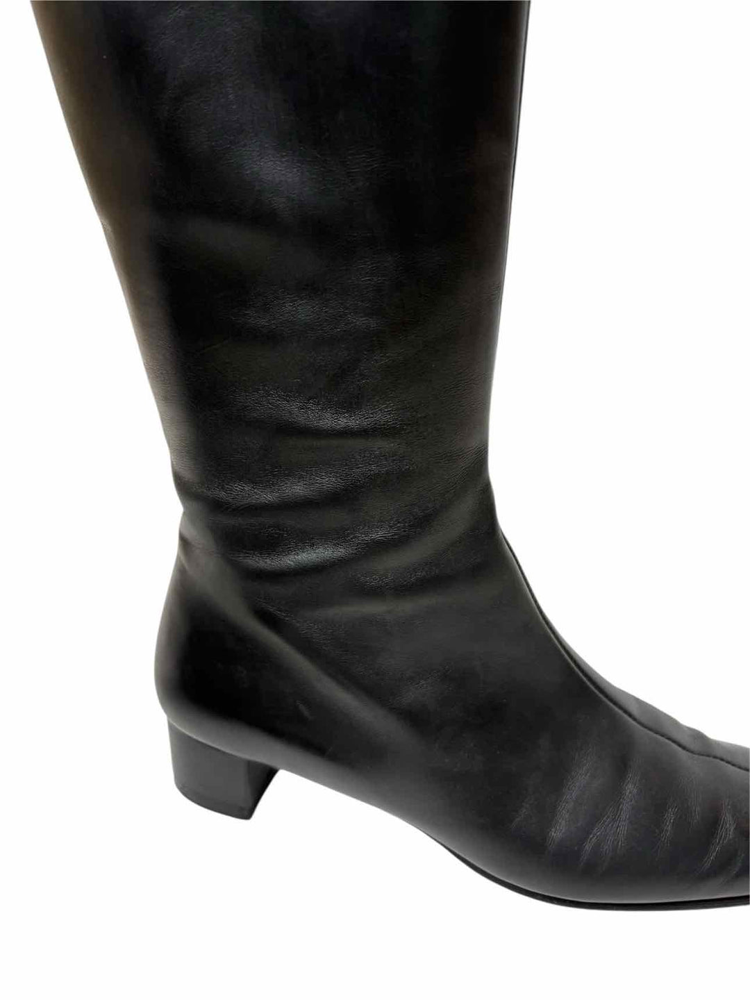 Ferragamo Logo Riding Size 6 Boots