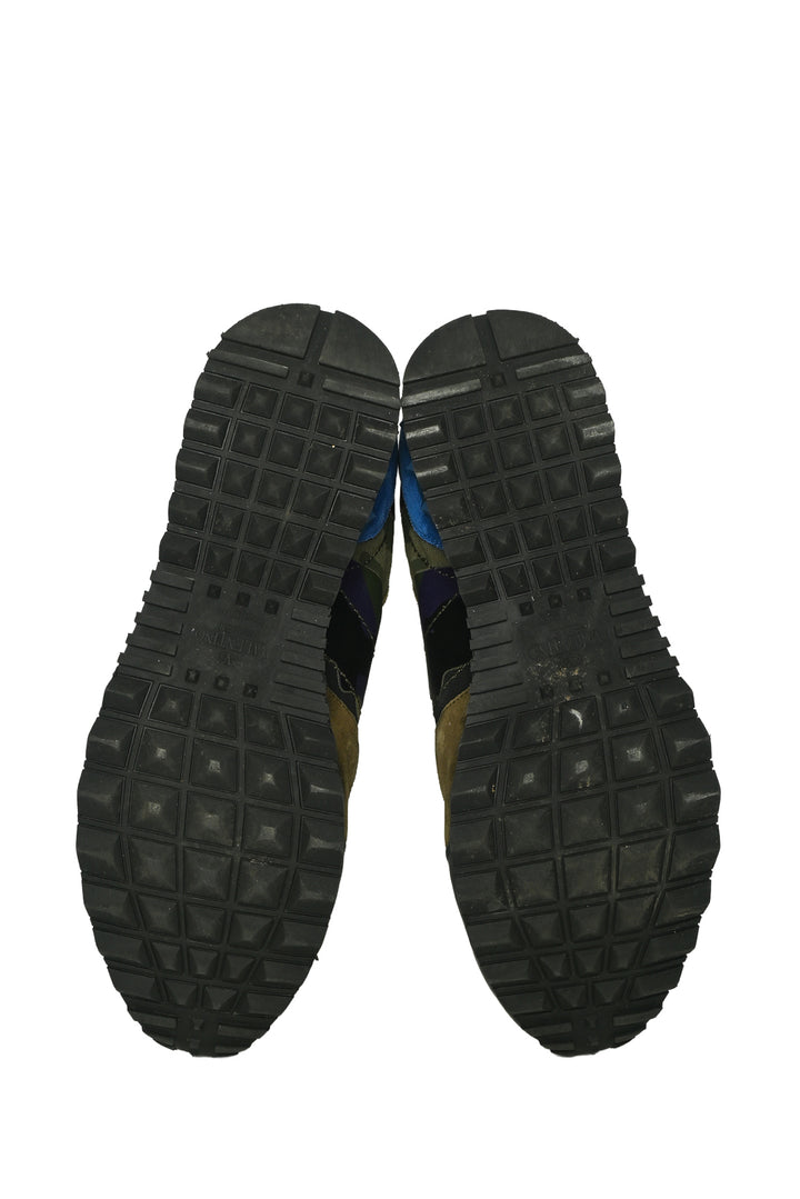 Valentino Size 11 Men's Camouflage Rockrunner Sneakers