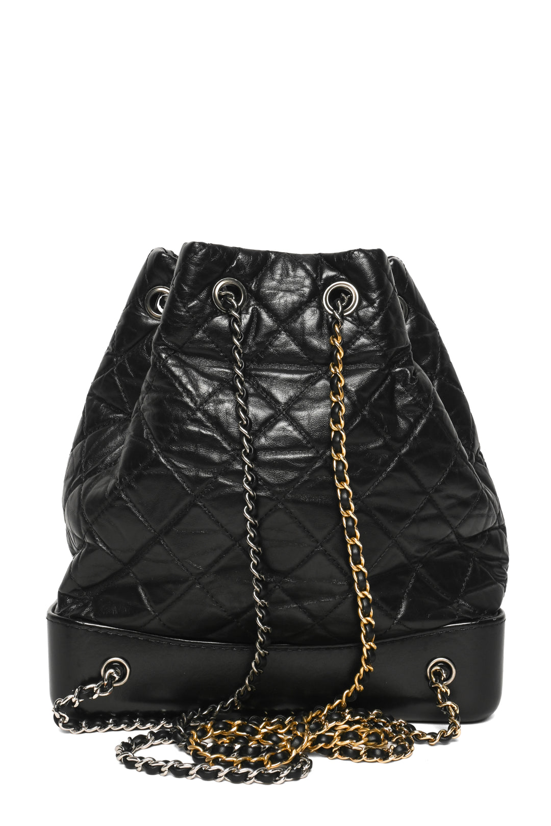 Chanel 2017-2018 Quilted Aged Calfskin Small Gabrielle BackPack