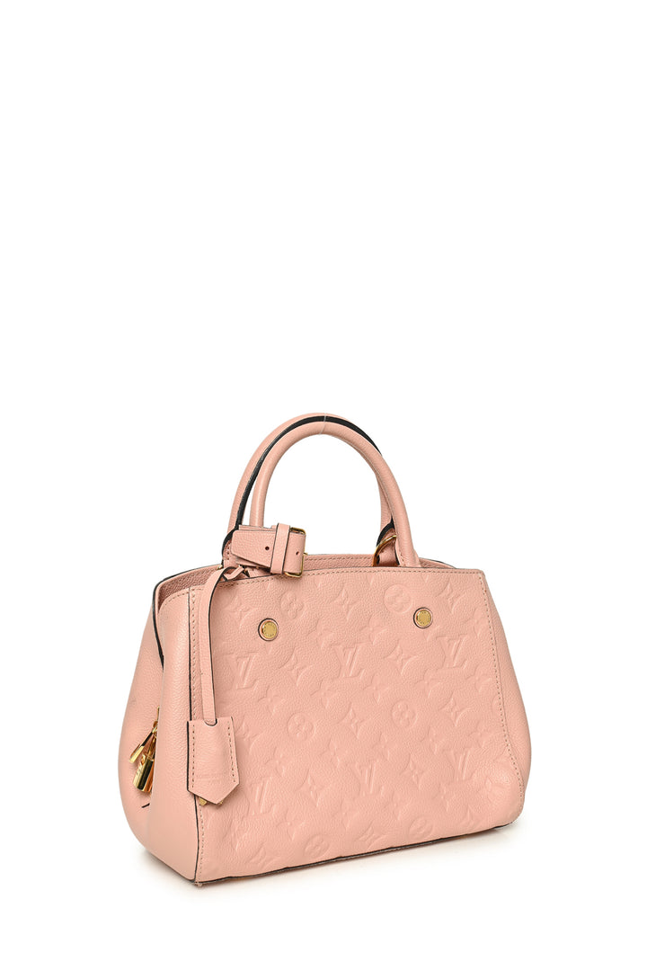 Louis Vuitton 2018 Monograme Empreinte Monaigne BB Tote