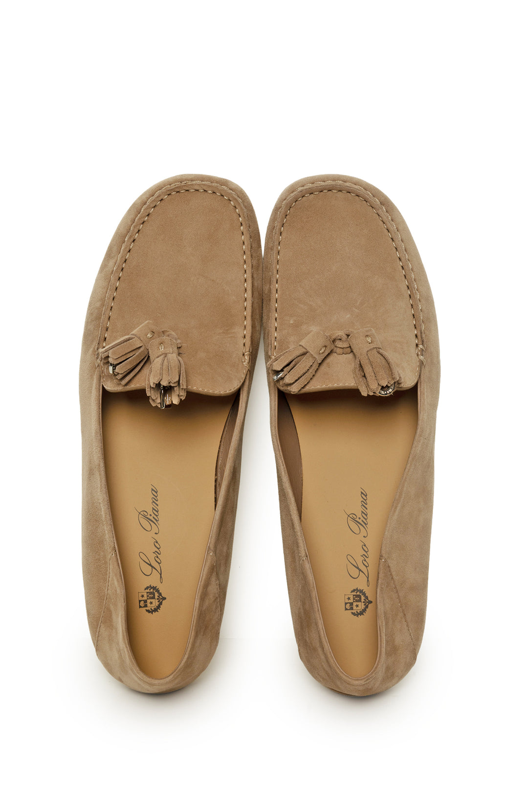 Loro Piana Size 40 Dot Sole Walk Loafers