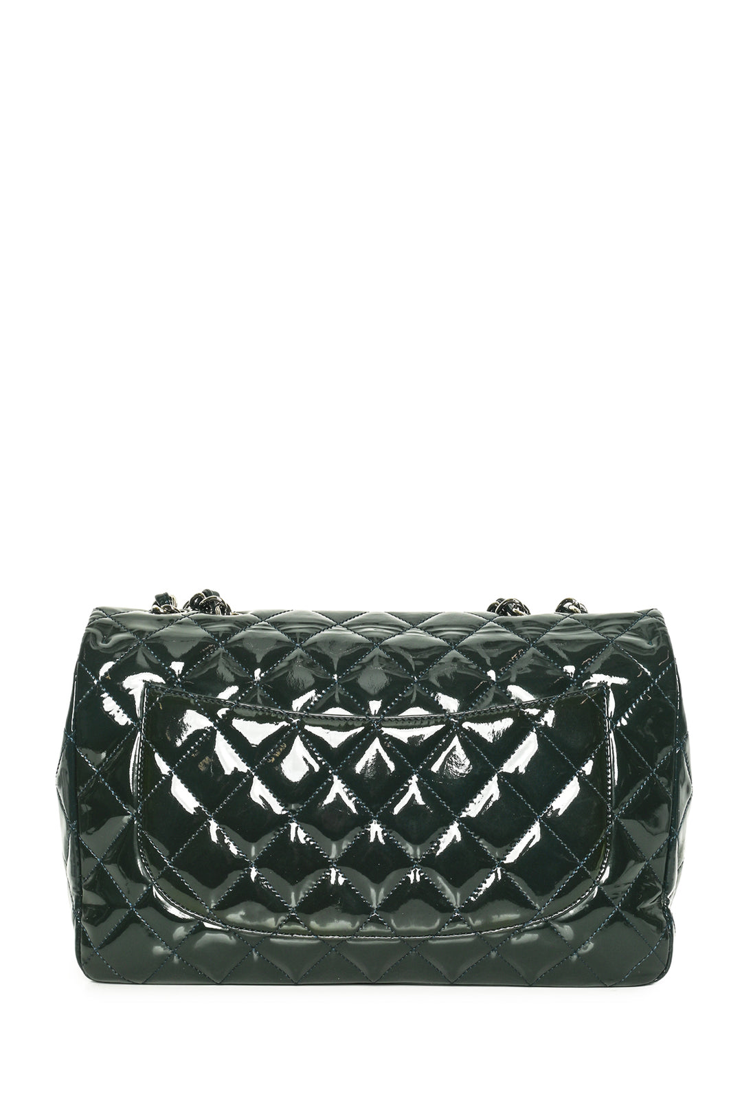 Chanel Jumbo Patent Single Flap Classic Shoulder Bag