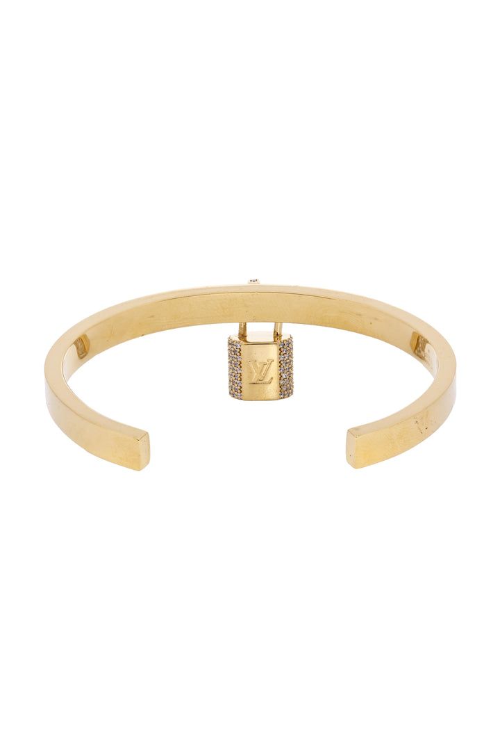 Louis Vuitton Size M Padlock Bracelet