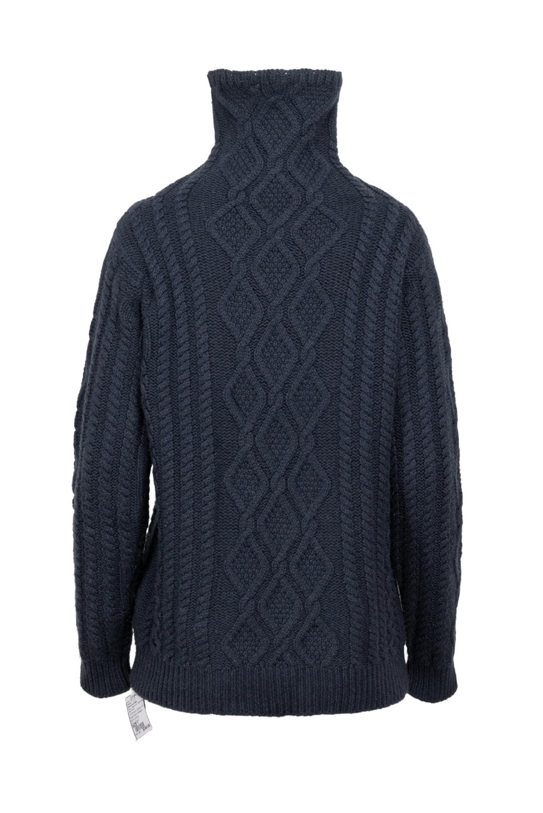 Queene and Belle Size 1 Turtleneck Cable Knit Cashmere Sweater