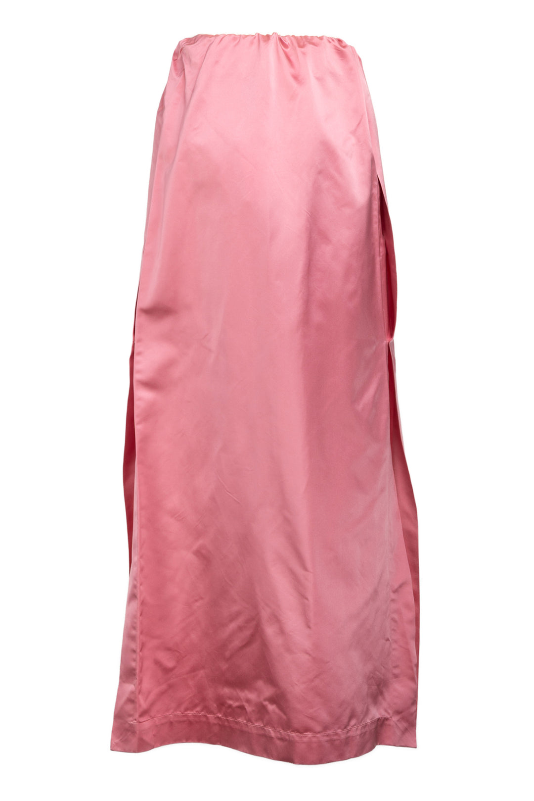 Sa Su Phi Size 44  Peonie Pink Satin Full Length Skirt