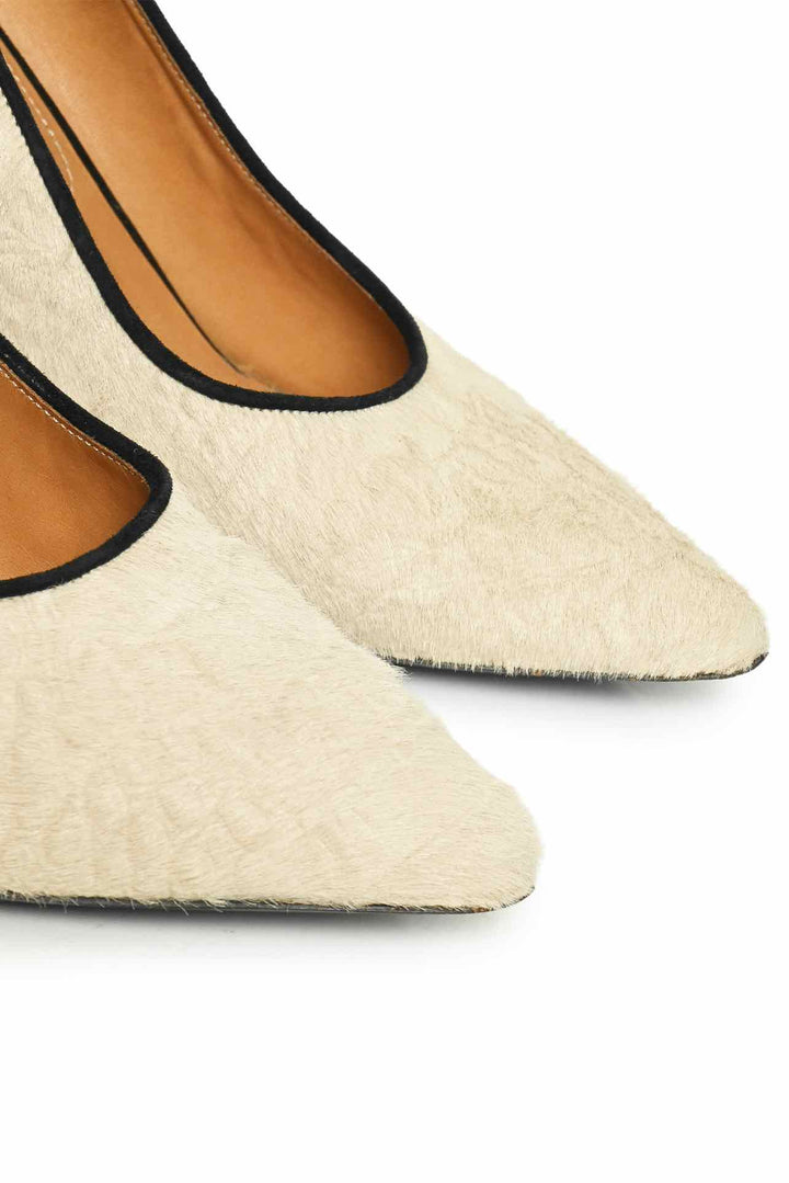 Dries Van Noten Size 37 Fur Pumps