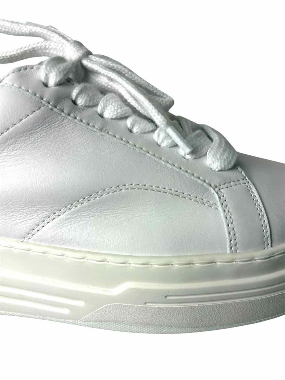 Lanvin Size 40 DDBP Platform Leather Sneaker