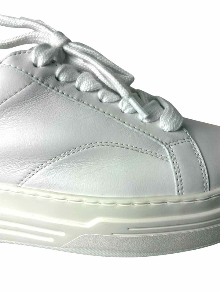 Lanvin Size 40 DDBP Platform Leather Sneaker