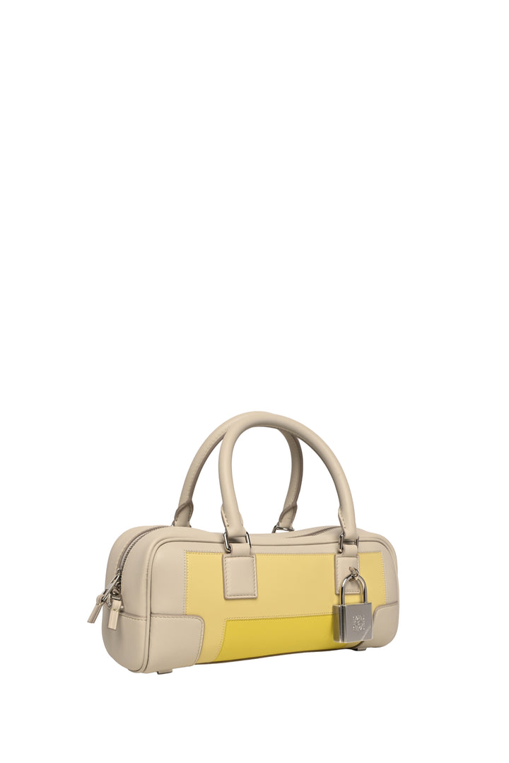 Loewe 2025 Amazona 23 Padlock Panelled Shoulder Bag