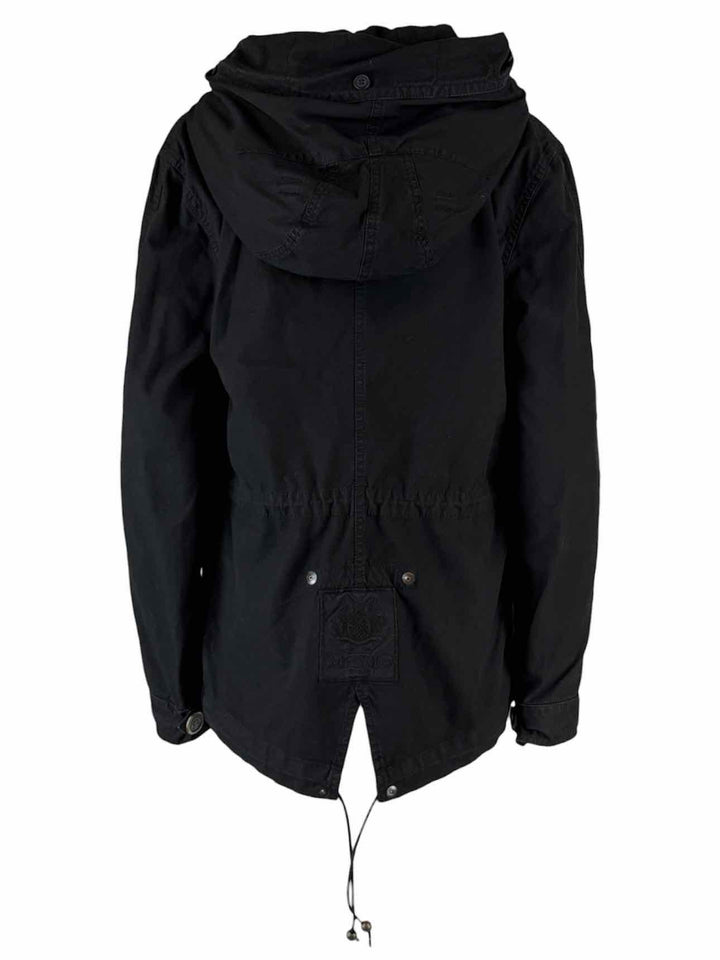 Mr & Mrs Italy Size S Patch Applique Hooded Cotton Jacket