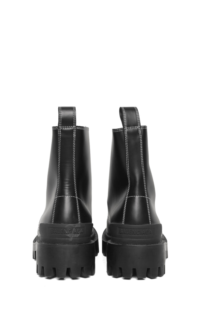 Balenciaga Size 37.5 Strike Combat Boots