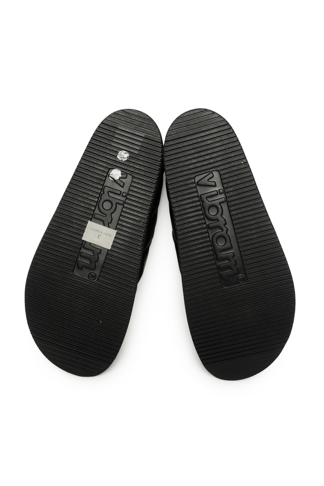 Y's by Yohji Yamamoto Size 3 Diamond Quilted Leather Slipper Flats