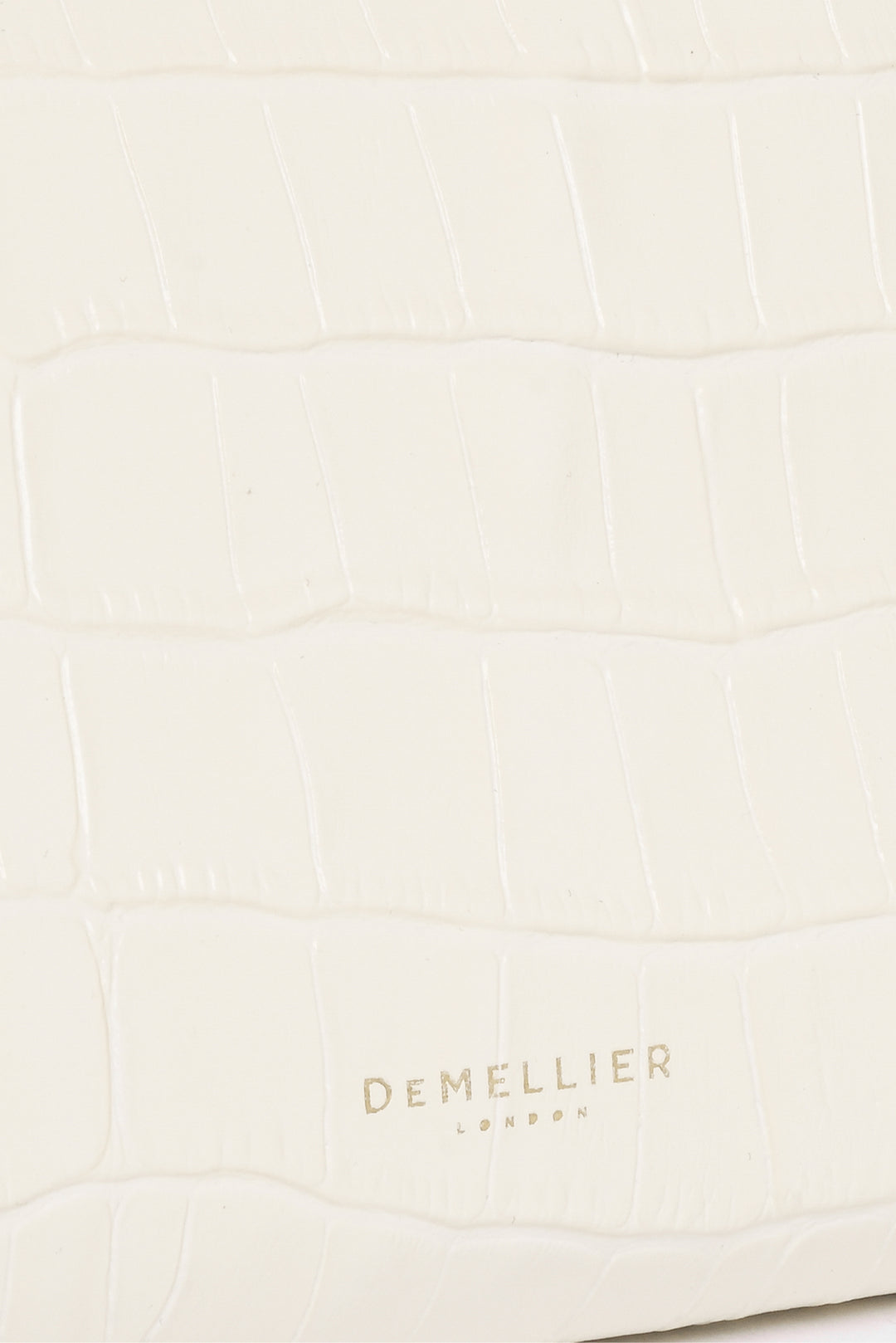 Demellier London Croc Embossed Mini Seville Clutch