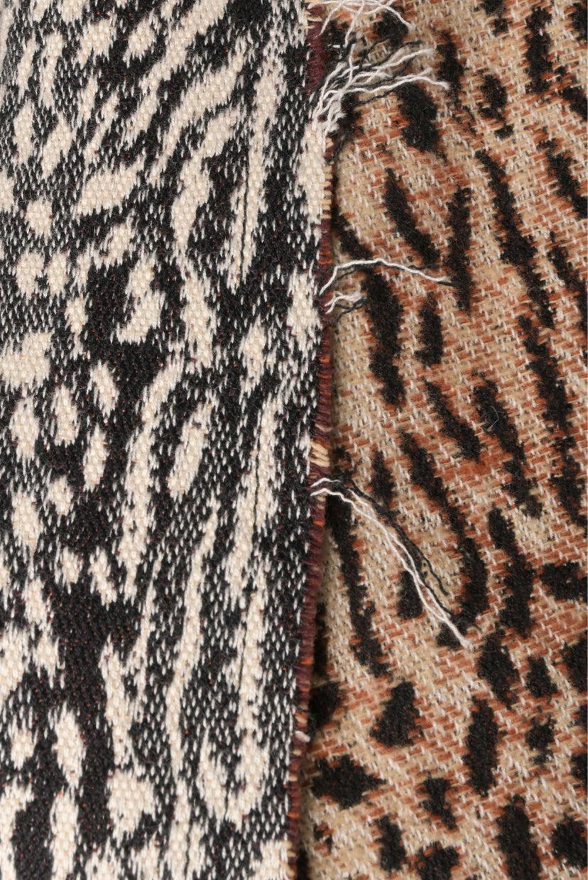 Raquel Allegra Size 1 Reversible Cotton Coat