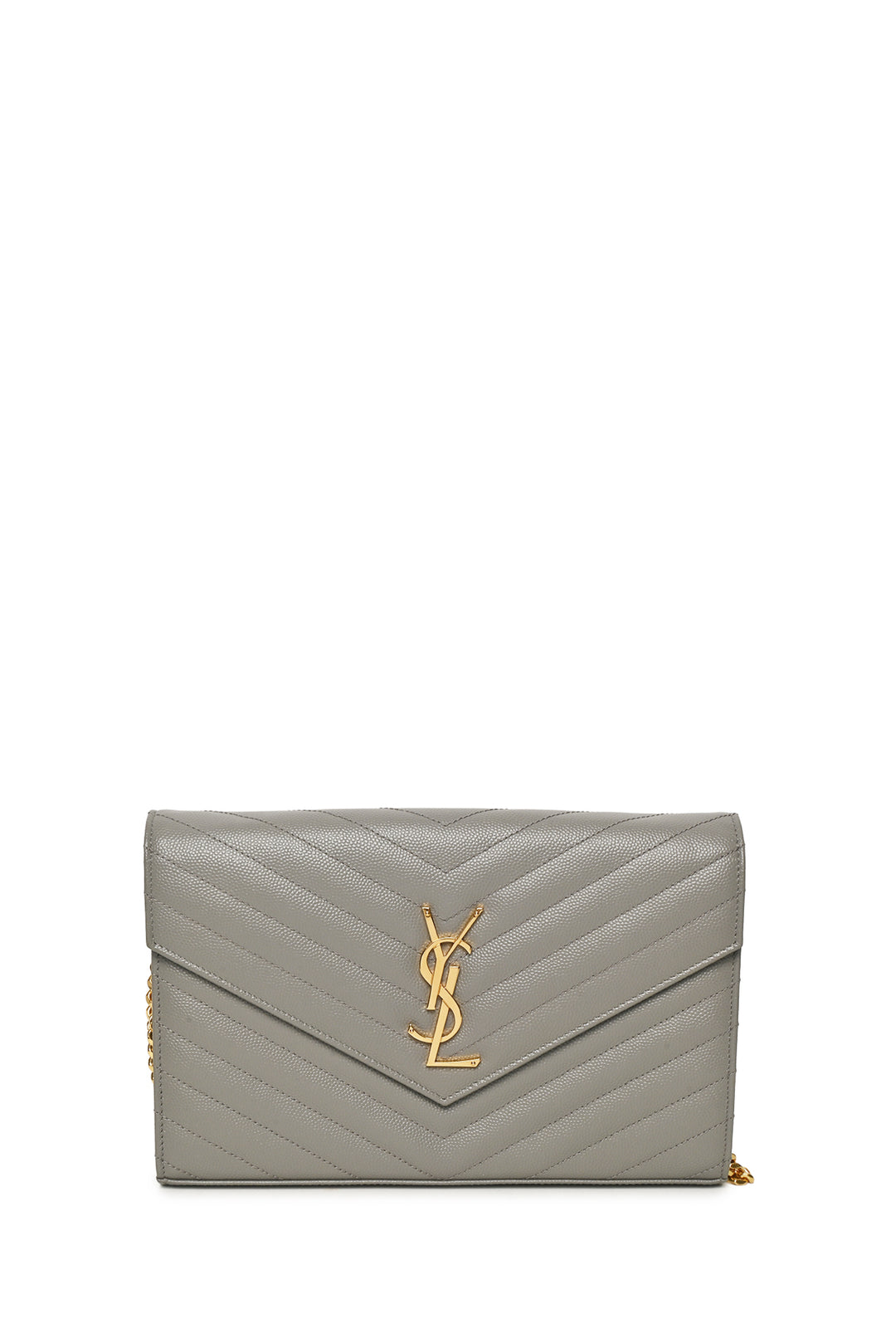 Saint Laurent 2016 Cassandre Matelasse Chain Wallet