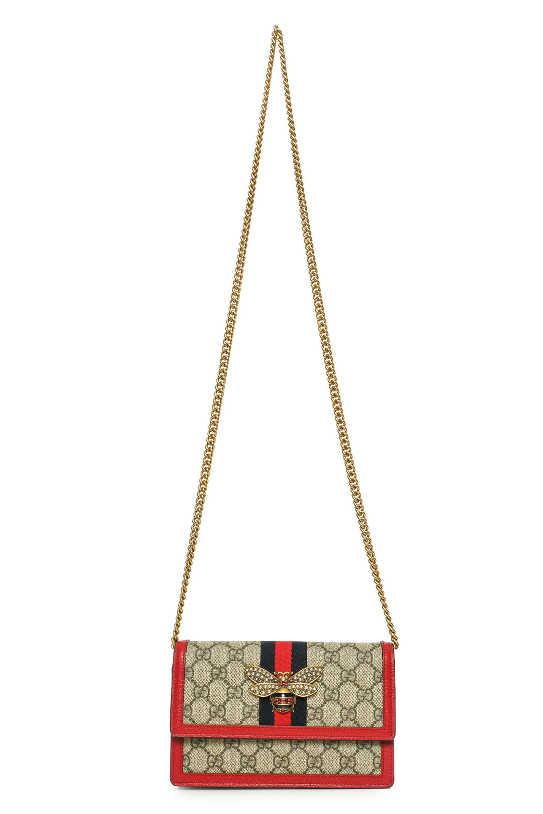 Gucci Queen Margaret Wallet On Chain Crossbody