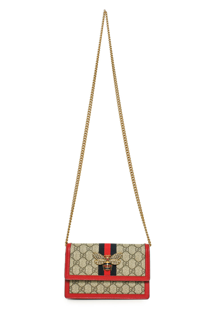 Gucci Queen Margaret Wallet On Chain Crossbody