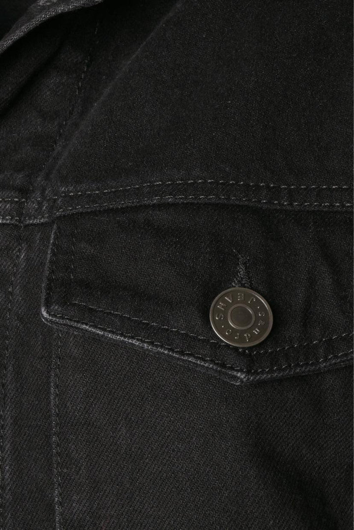 Sandro Size 34 World Lovers Denim Jacket