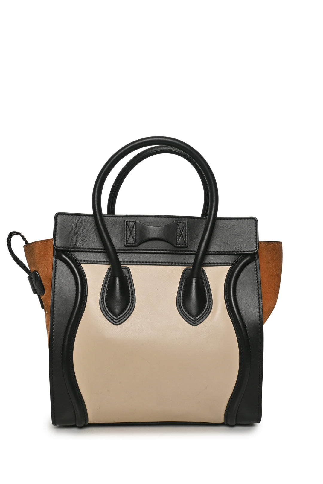 Celine 2015 Tri Colour Micro Luggage Tote