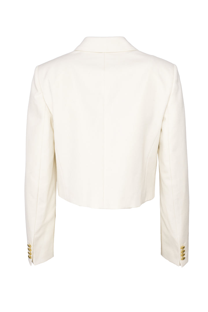 Nili Lotan Size 4 Beauregard Cropped Blazer