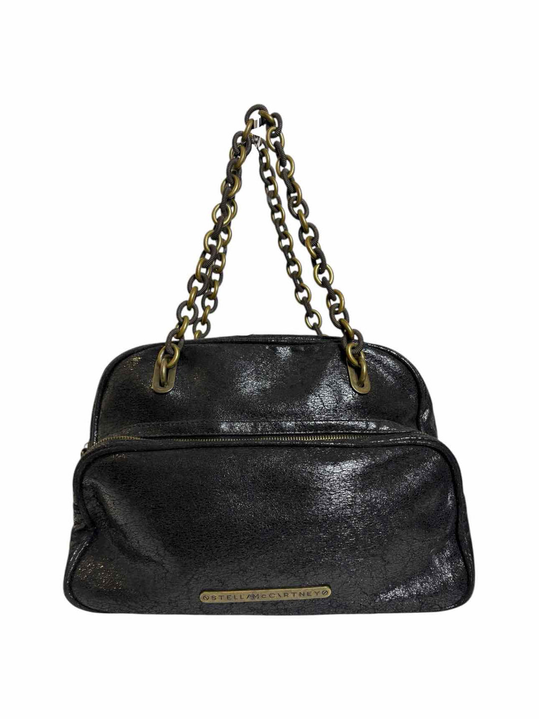 Stella Mccartney Metallic Faux Leather Purse