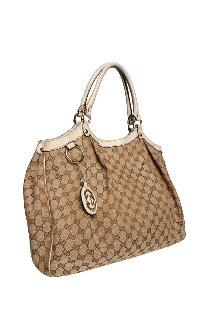 Gucci GG Canvas Large Sukey Tote