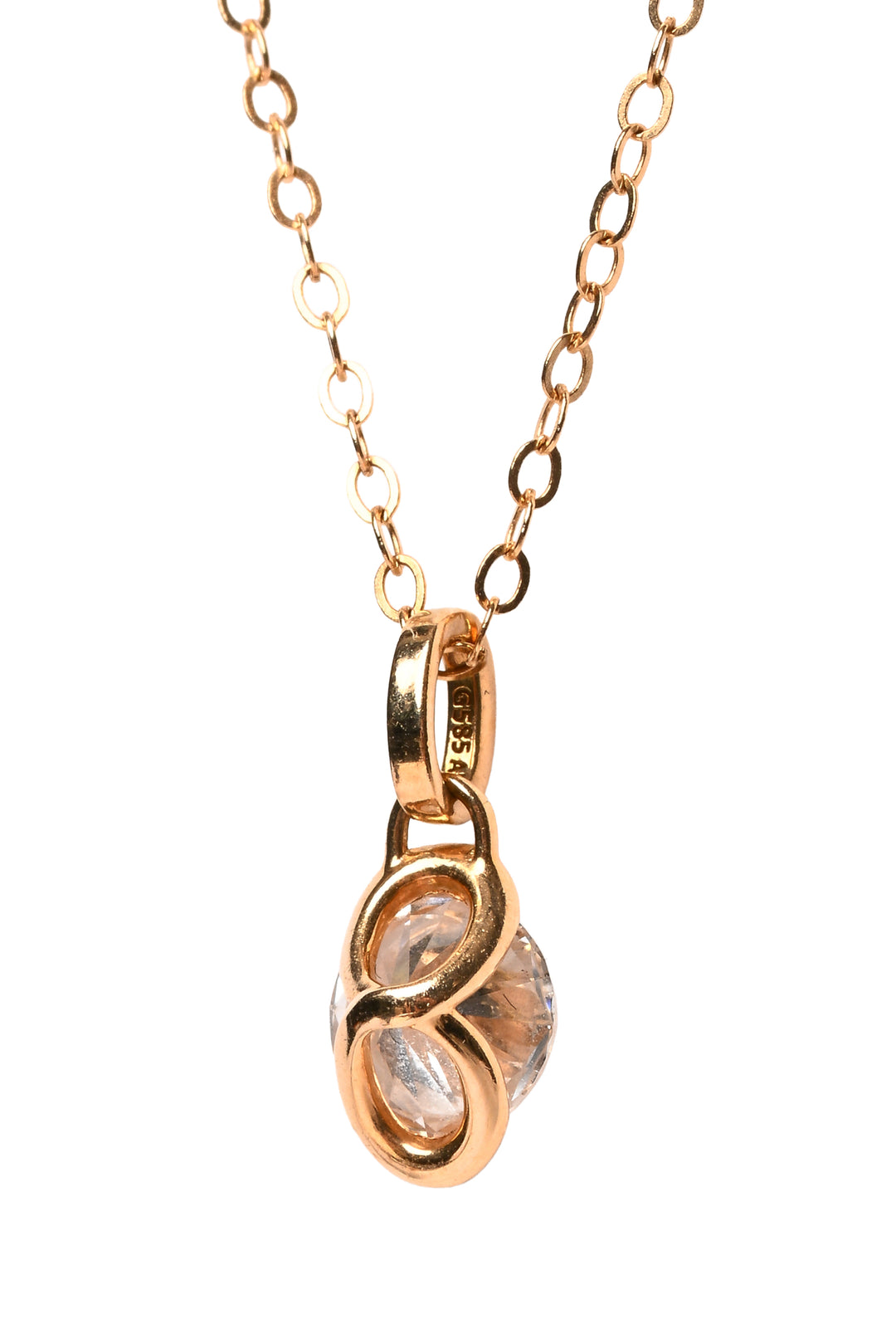 Simply Sublime 14K Yellow Gold Lab Grown Diamond Necklace