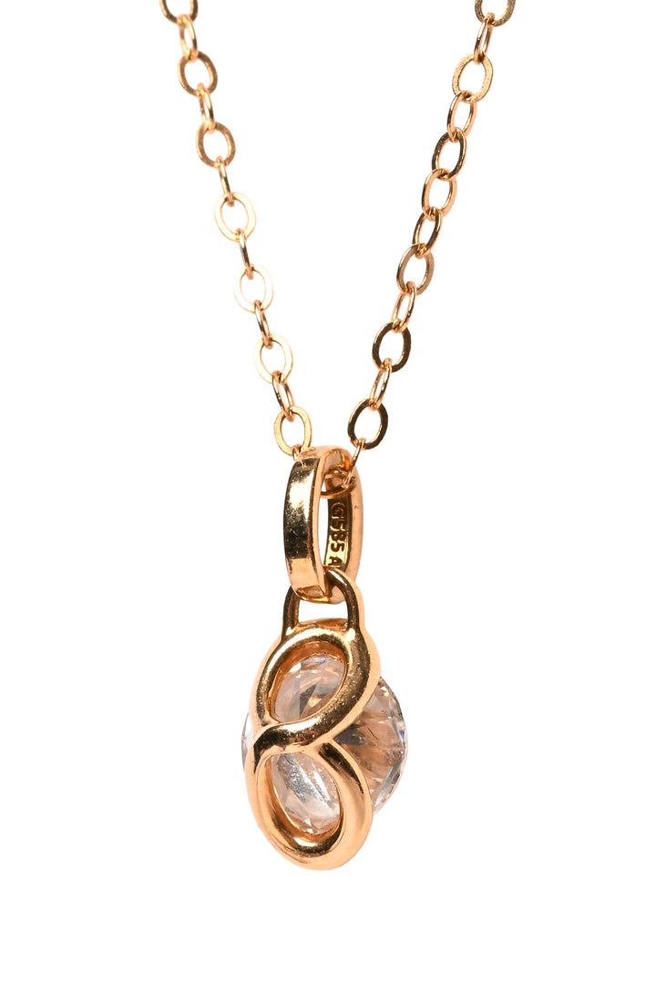 Simply Sublime 14K Yellow Gold Lab Grown Diamond Necklace