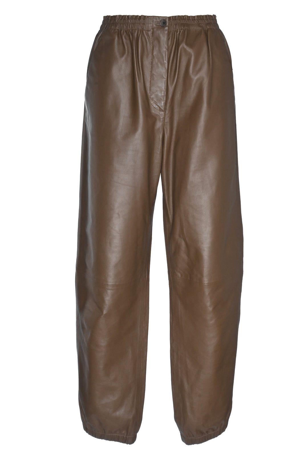 Joseph Size 38 Leather Joggers
